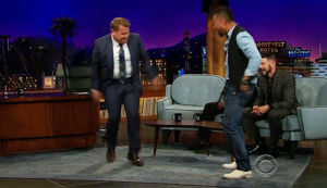 breakdance,james corden,worm,late late show