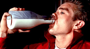 milk,film,james dean,drinking,rebel without a cause,movie
