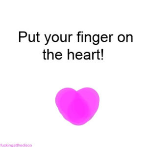 heart,finger