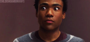 scared,donald glover,community