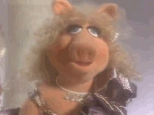 miss piggy,photo shoot,modelling,a muppet family christmas,lets make it a thing