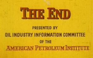the end,50s,oil,1956,destination earth,american petroleum institute