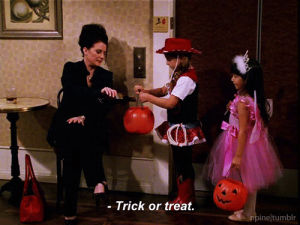 karen walker,trick or treat,television,halloween,will and grace