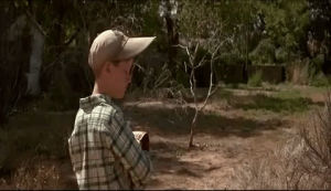 the sandlot,scotty smalls,movie,90s,scared,looking up