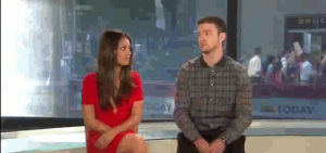 mila kunis,justin timberlake,by me,today show