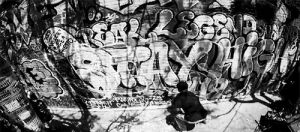 street art,tv,art,black and white,timelapse,graffiti,beast,spray paint,uglocal