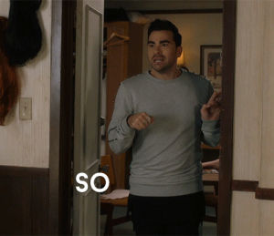 schitts creek,daniel levy,dan levy,schittscreek,funny,comedy,news,excited,humour,cbc,canadian,david rose,levy,announce,season 3 episode 11,baldwinbowl,soft football