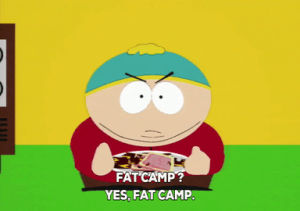 south park,eric cartman,fat camp