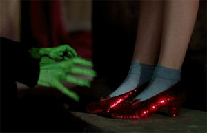 dorothy gale,ruby slippers,wicked witch,wizard of oz