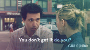 girls,hbo,air quote