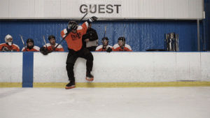 ice skating,fail,hockey,fall,ice,tbs,jason jones,the detour