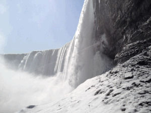 cold,snow,niagara falls,nature,waterfall,winter,water