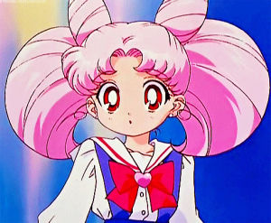 chibiusa,chibi moon,sailor chibi moon,anime,happy,smile,smiling,pink hair,sailor mooon