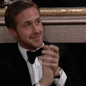 gosling,s reactions,celebrity,australia,ryan,popsugar