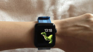 apple watch,toy story,dino,watchos4
