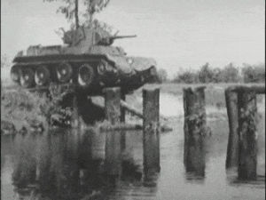 ww2,tank,bridge,crossing,poles