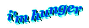 animatedtext,transparent,hungry,wordart,im hungry,im hunger,del