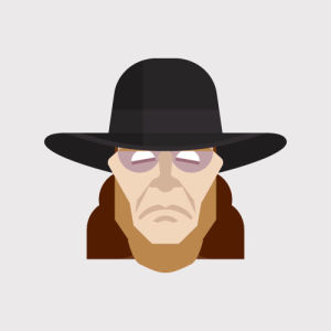 the undertaker,undertaker,evolution,over the years