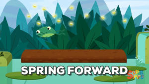 springforward,daylightsavings,hop,frogs,super simple songs