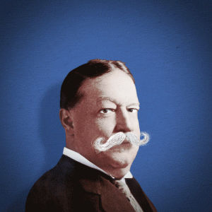 chris timmons,all of presidents,william taft,funny,animation,wtf,weird,crazy,magic,flying,surreal,magical,moustache,sparkles