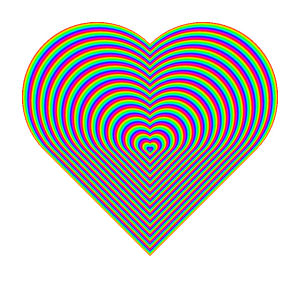 deviantart,transparent,heart,rainbow,ripple