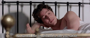 notting hill,naked,love,movie,film,cute,comedy,hot,love,quote,romance,bed,hugh grant