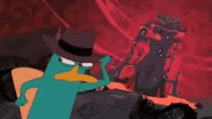 perry the platypus,phineas and ferb,perry,disney,disney channel,agent p