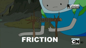 friction,adventure time,finn,finn the human,the hard easy,cartoons comics