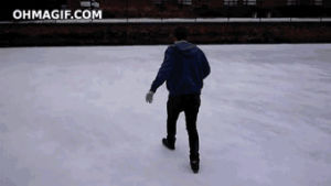 funny,fail,nature,frozen,canal,crossing
