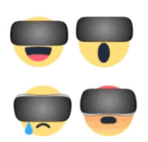 oculus,emoji,vr,reactions,virtual reality
