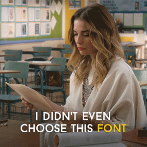 schitts creek,alexis rose,annie murphy,sticking out tongue,funny,comedy,humour,cbc,canadian,font,schittscreek,typeface,horrible,choose