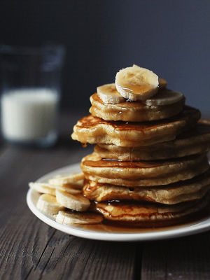 pancakes,syrup,satisfying