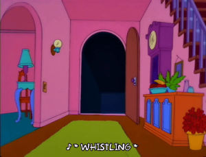 whistling,episode 3,season 10,house,door,hallway,10x03