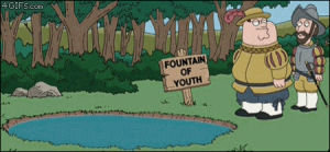 pond,family guy,fountain of youth