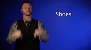 sign with robert,asl,shoes,sign language,deaf,american sign language