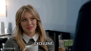 excellent,yes,perfect,tv land,younger,youngertv,hilary duff,kelsey peters