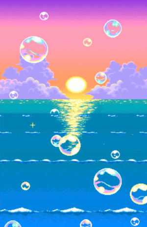bubbles,ocean,pokemon,ldedits,mystery dungeon,small moon
