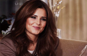 cheryl cole,girls aloud,reaction,happy,smile,x factor,cheese,2010