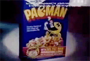 80s commercials,1980s,80s cereal,food,celebs,80s,retro,christian bale,childhood,nostalgia,80s s,80s kids,pac man,pac man cereal