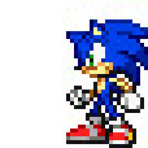 Sonic The Hedgehog Sonic Sticker - Sonic The Hedgehog Sonic Sprite -  Discover & Share GIFs