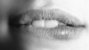 lovey,bite,women,black and white,teeth,perfect,lady,lip