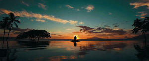 sunset,pool,infinity,hawaiian