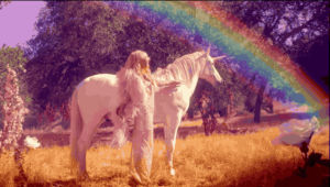 unicorn,horse,rainbow,dancing,video,new,song,paris,dirt bag,under,hilton,lovingly,stroke