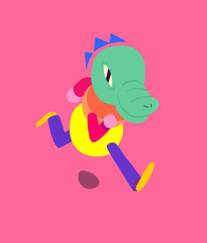 Dinosaur run cycle by me, traditional animation. : r/animation