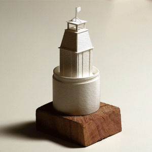 lighthouse,animation,paper model,daily project,paper architecture,paperholm