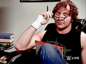 dean ambrose,jon moxley,wwe,meme get to know me,alexandre vauthier