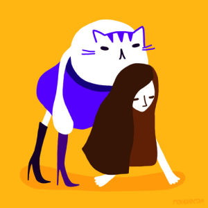 piggyback,lol,fox,cats,artists on tumblr,kitty,animation domination,fox adhd,kittens,cindy suen,animation domination high def