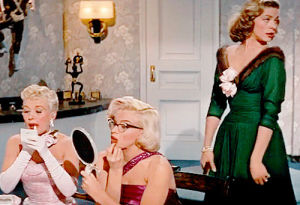 50s,vintage,lauren bacall,how to marry a millionaire,1950s,1953,movie,film,marilyn monroe,monroedit,betty grable