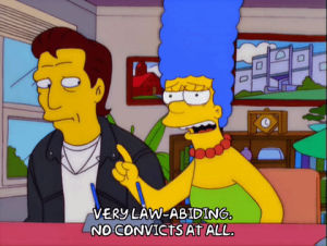 marge simpson,episode 10,wow,season 12,law,12x10,convicts