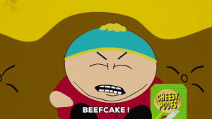 cheesy poofs,eric cartman,excited,cartman,beefcake